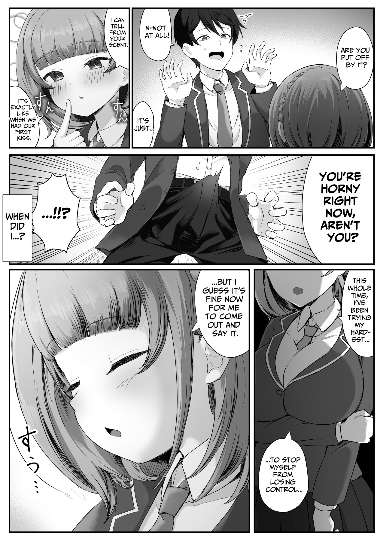 Hentai Manga Comic-I Found Out That My Cool, Short, Deadpan Girlfriend Has A Smell Fetish!-Read-11